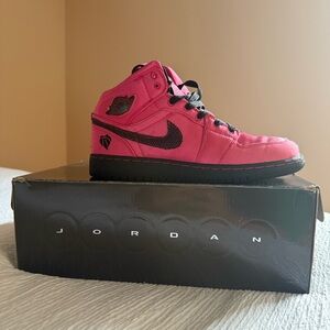 Jordan 1s Satin Fuchsia Pink